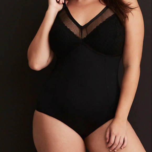 torrid Other - Torrid V Neck Microfiber Bodysuit 2